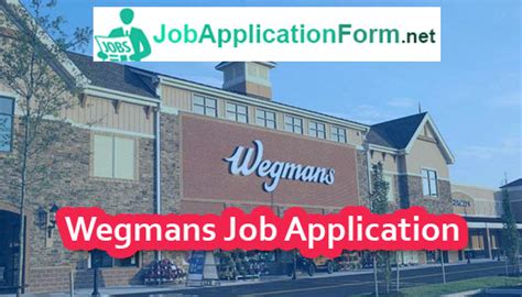 wegmans careers apply|wegman job opportunities.